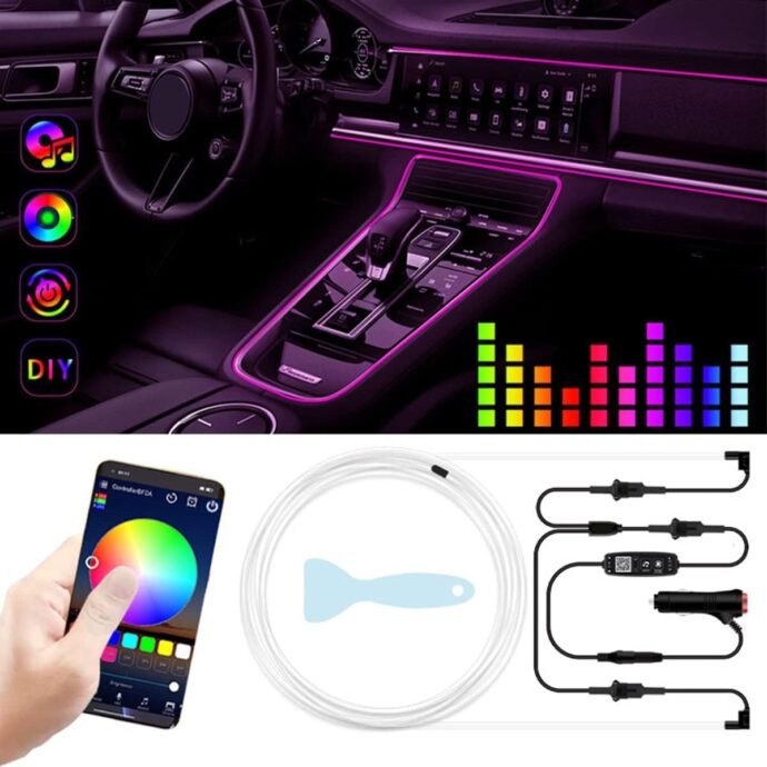 شريط اضاءة LED للسيارة