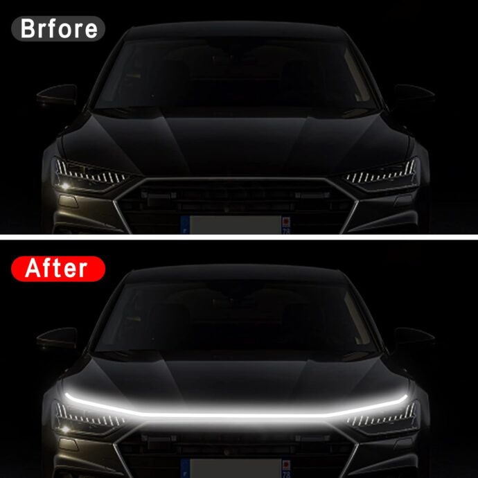 ⁦شريط LED لغطاء السيارة⁩ - الصورة ⁦6⁩